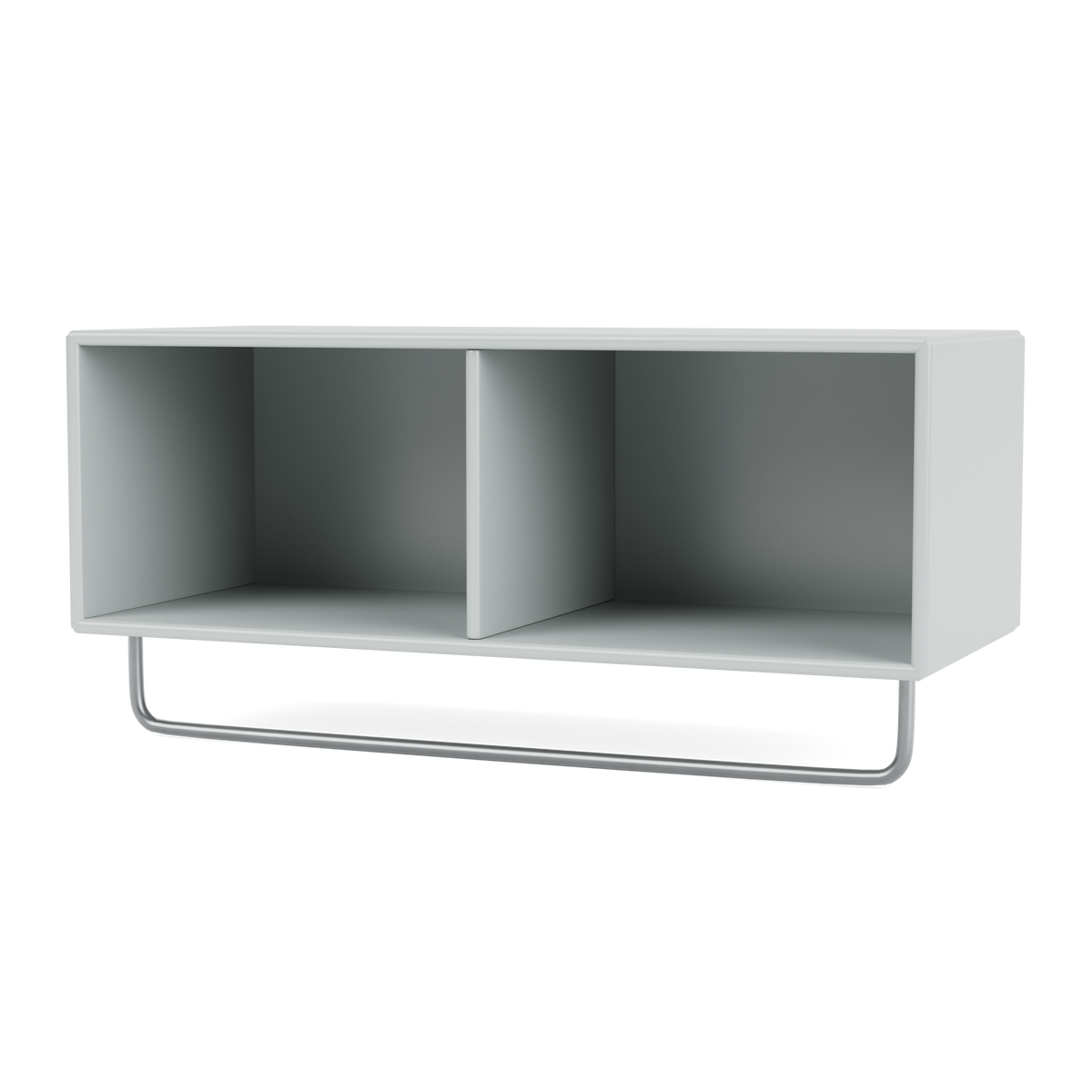 Porte-manteaux Coat par Peter J. Lassen, laque 156 Oyster, suspendu au mur, packshot Montana