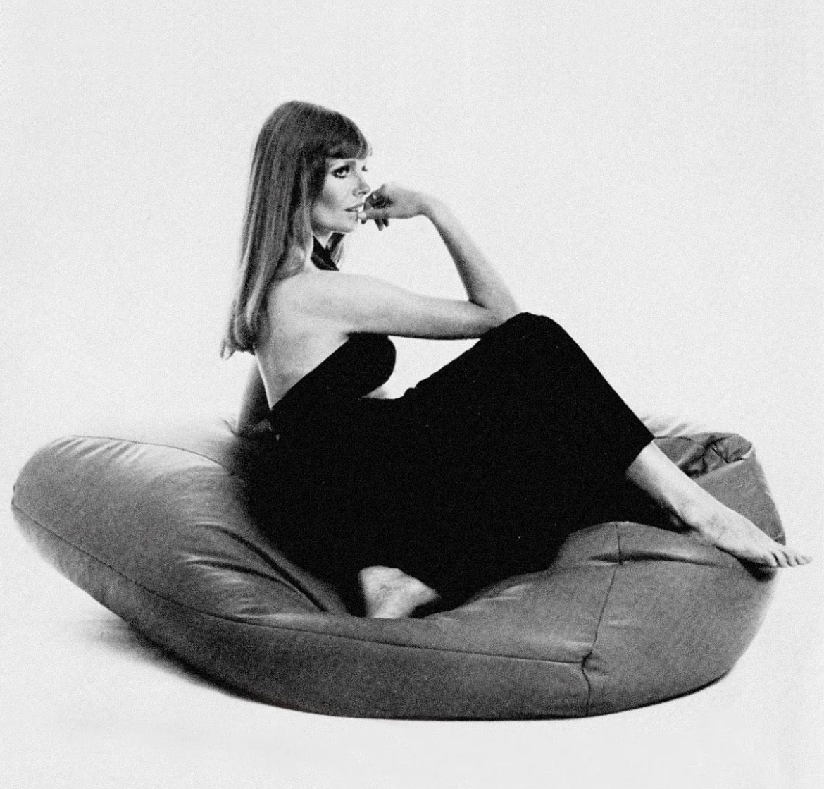 Pouf Sacco de Piero Gatti, Cesare Paolini et Franco Teodoro - Zanotta-Blanc-The Woods Gallery