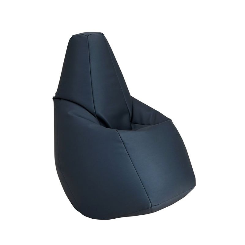 Pouf Sacco de Piero Gatti, Cesare Paolini et Franco Teodoro - Zanotta-VIP bleu foncé-The Woods Gallery