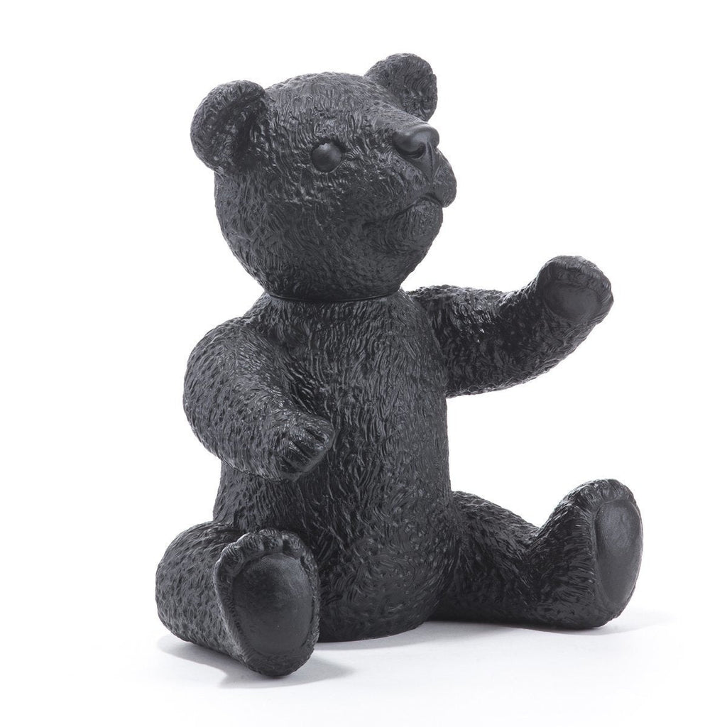 Sculpture Teddy Bear de Ottmar Hörl - Ours en peluche-Noir-Unsigned-The Woods Gallery