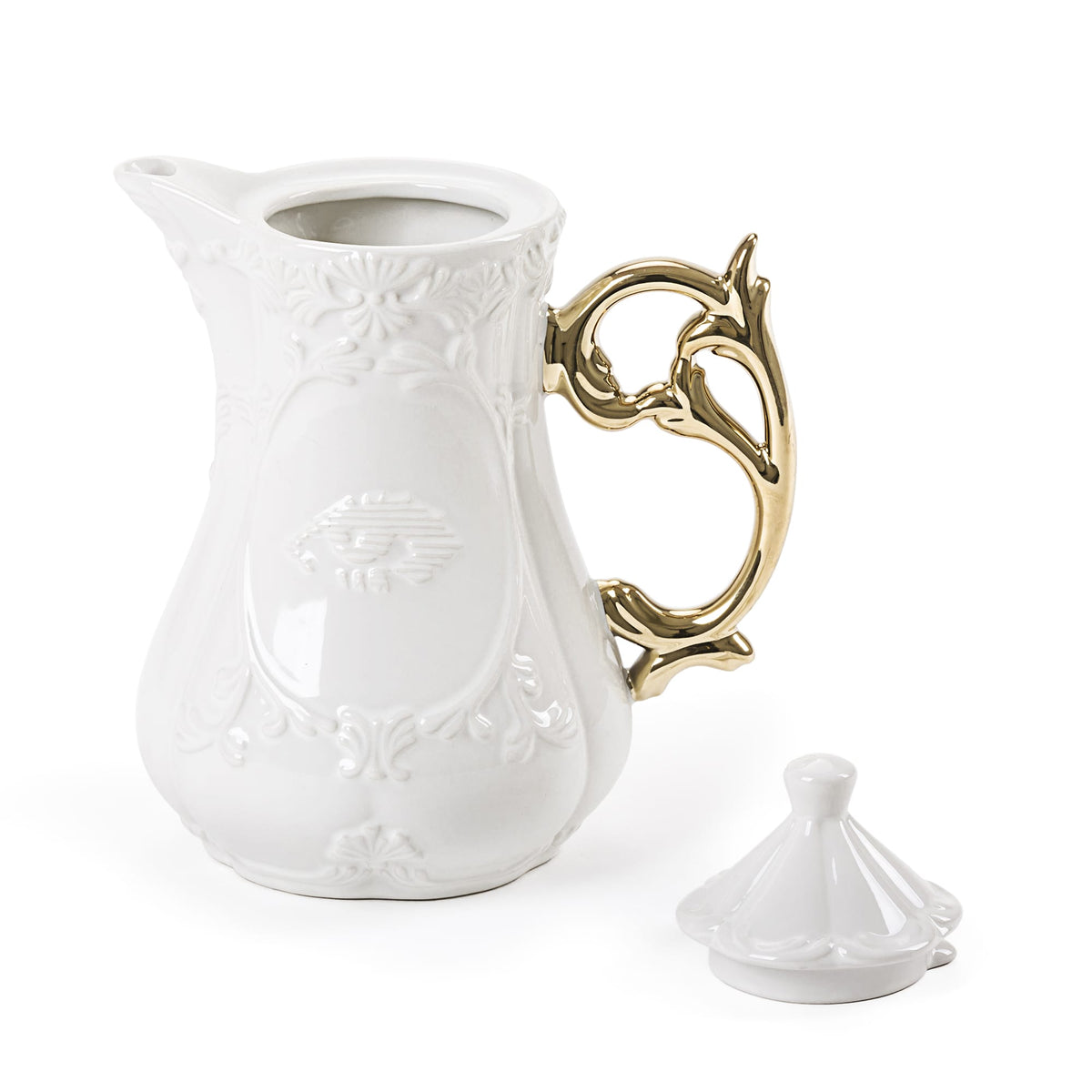 Théière I-Wares Gold de Selab - Seletti-vue 3-The Woods Gallery