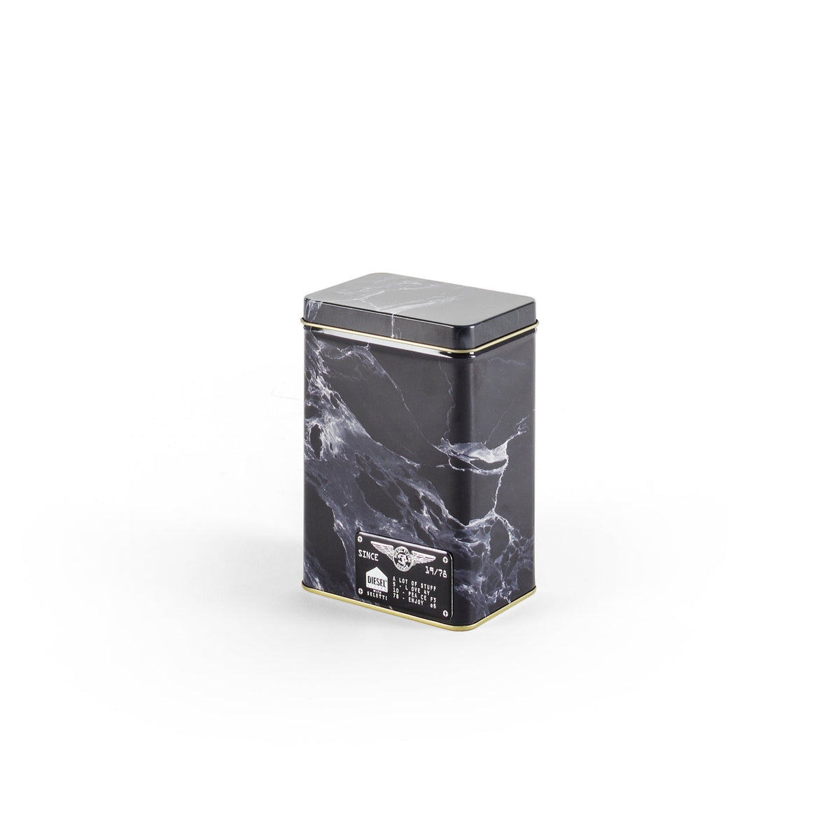 Boîte Alumarble Small de Diesel Living - Seletti-boîte vue de trois quarts-Seletti