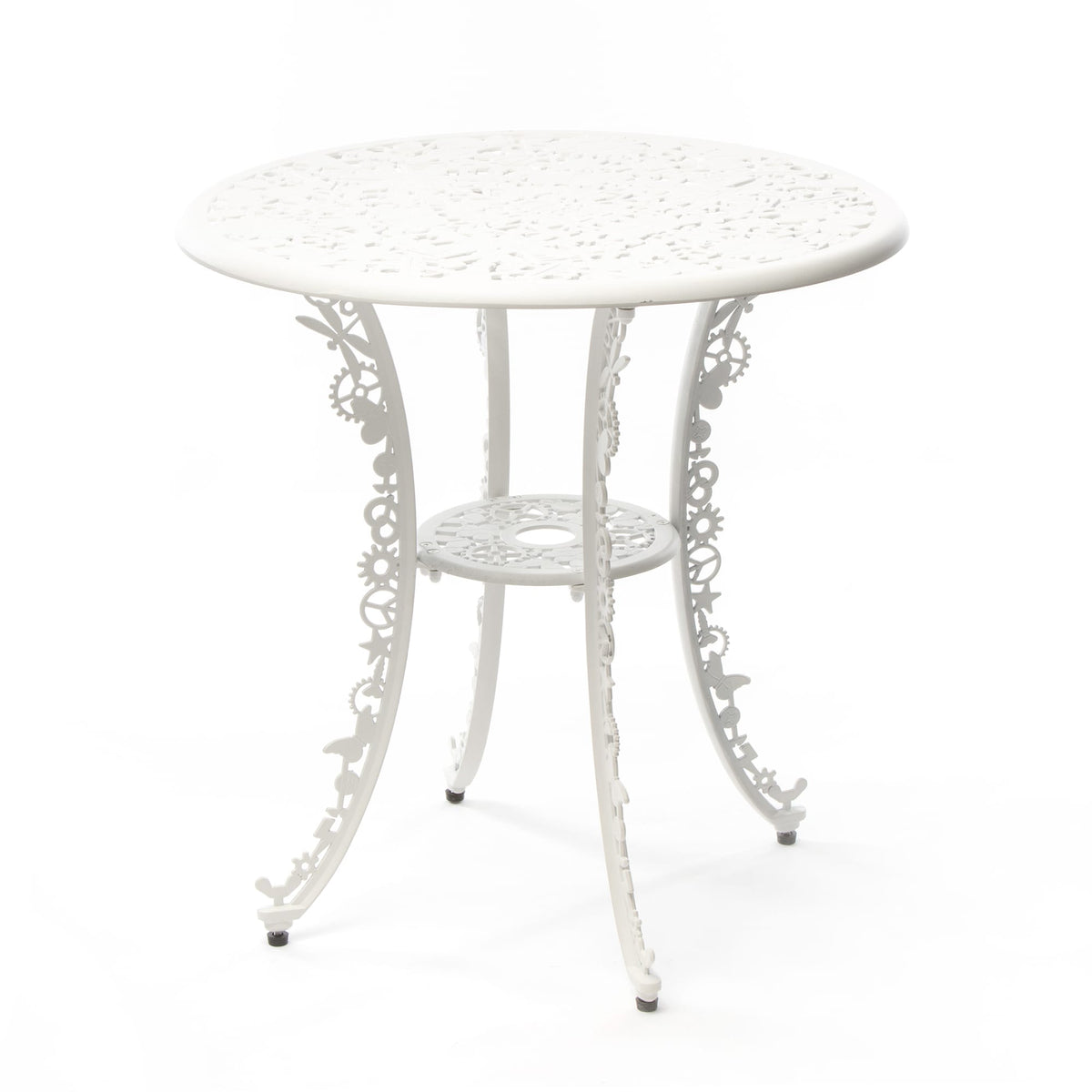 Table ronde Industry Collection de Studio Job - Seletti-Blanc-The Woods Gallery