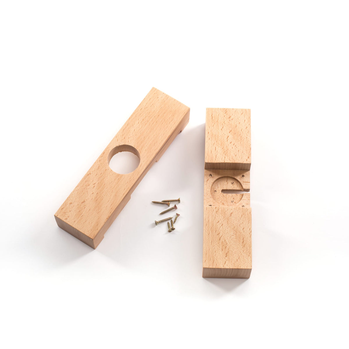 Base en bois pour lampe Linea de Selab + Alessandro Zambelli - Seletti-vue 3-The Woods Gallery