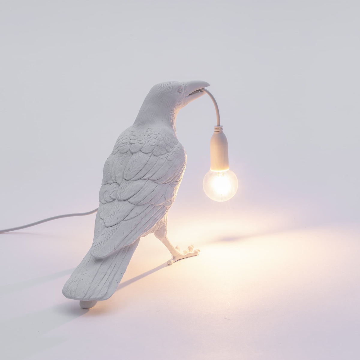 Lampe Bird Lamp Waiting de Marcantonio - Seletti-vue 8-The Woods Gallery
