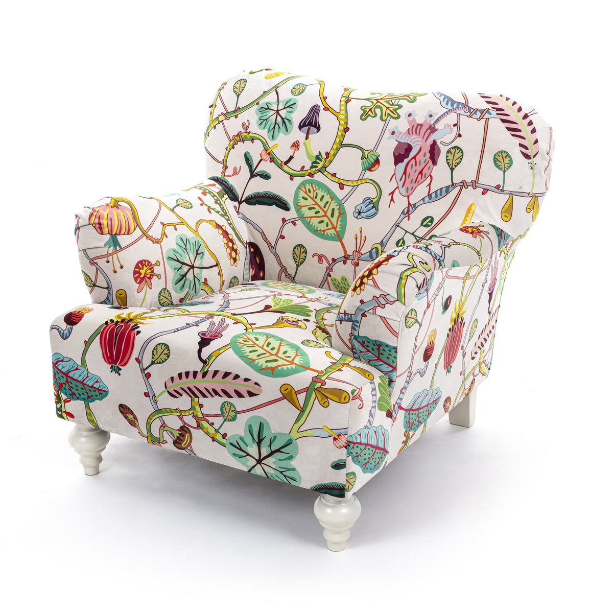 Fauteuil Botanical Diva blanc de Marcantonio - Seletti-vue 2-The Woods Gallery
