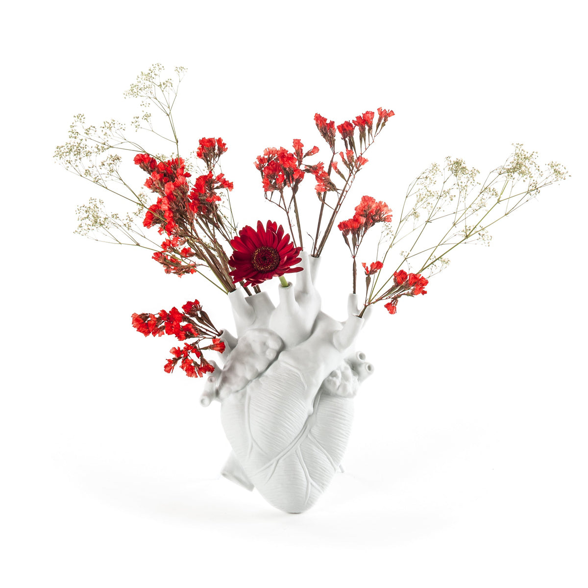 Vase coeur Love In Bloom de Marcantonio - Seletti-vue 7-The Woods Gallery