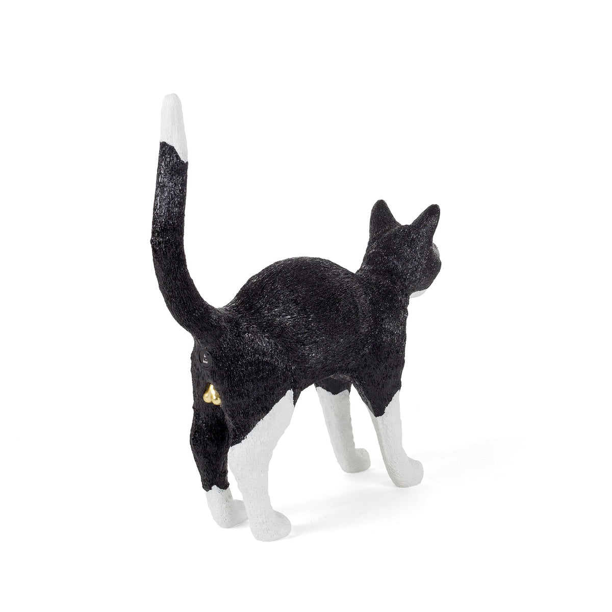 Lampe Jobby The Cat Noir et Blanc de Studio Job - Seletti-vue 8-The Woods Gallery
