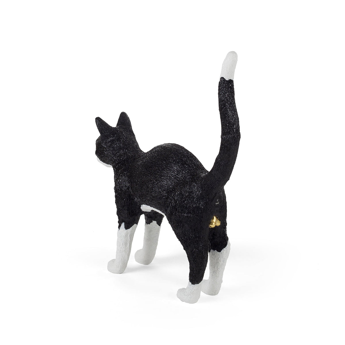 Lampe Jobby The Cat Noir et Blanc de Studio Job - Seletti-vue 7-The Woods Gallery