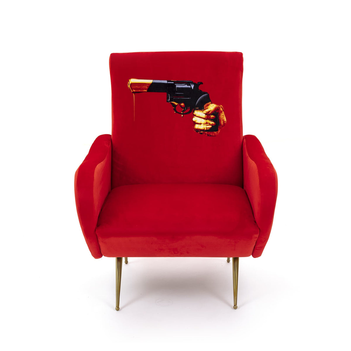 Fauteuil Revolver de ToiletPaper - Seletti-vue 1-The Woods Gallery
