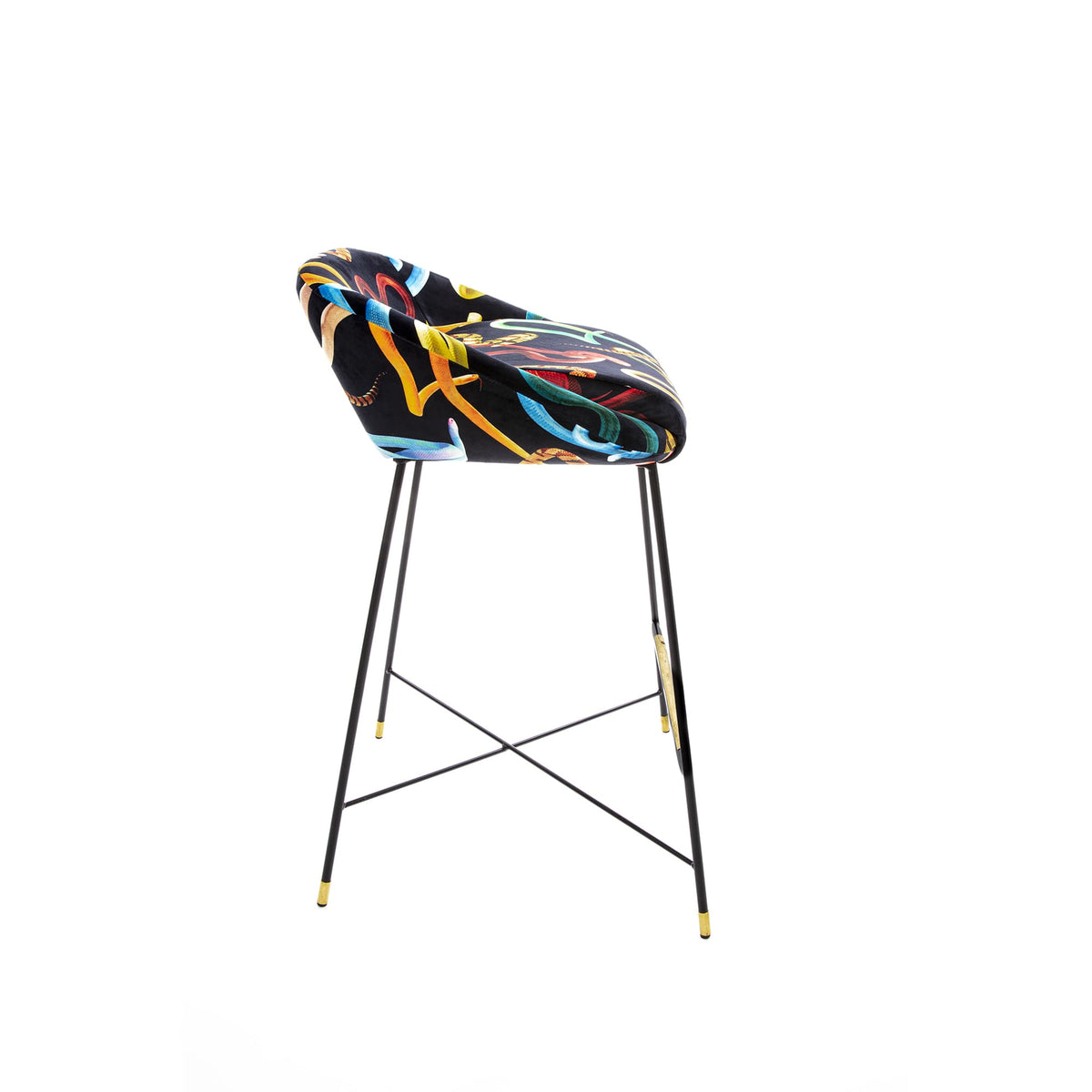 Tabouret haut Snakes de ToiletPaper - Seletti-vue 3-The Woods Gallery
