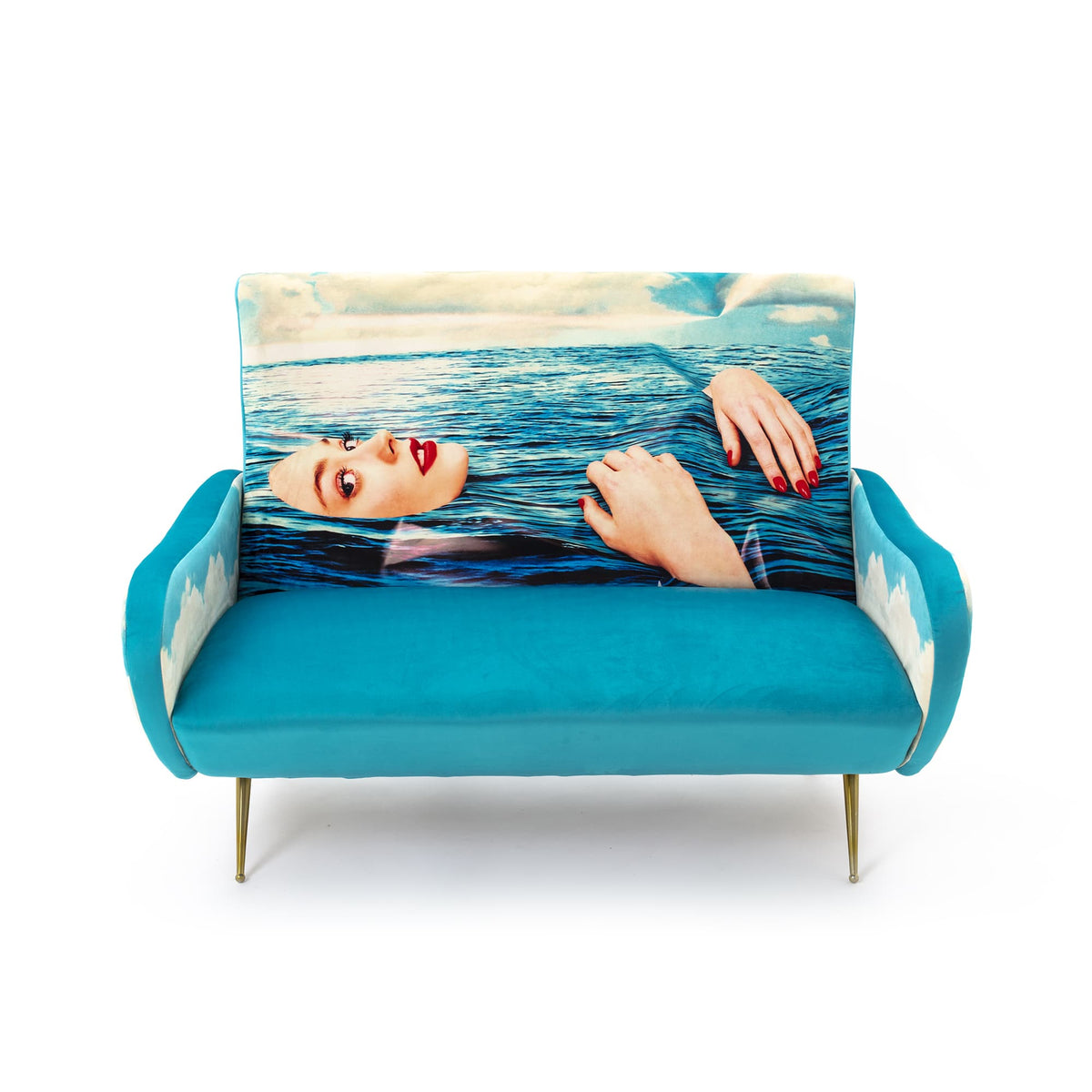 Canapé 2 places Sea Girl de ToiletPaper - Seletti-vue 1-The Woods Gallery