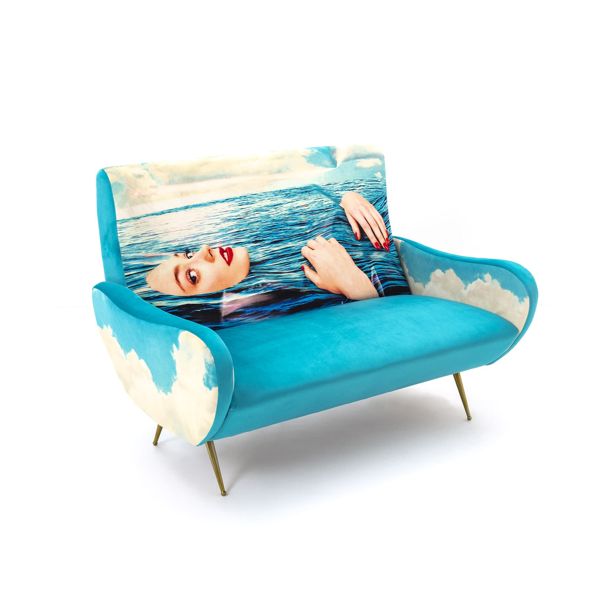 Canapé 2 places Sea Girl de ToiletPaper - Seletti-vue 2-The Woods Gallery