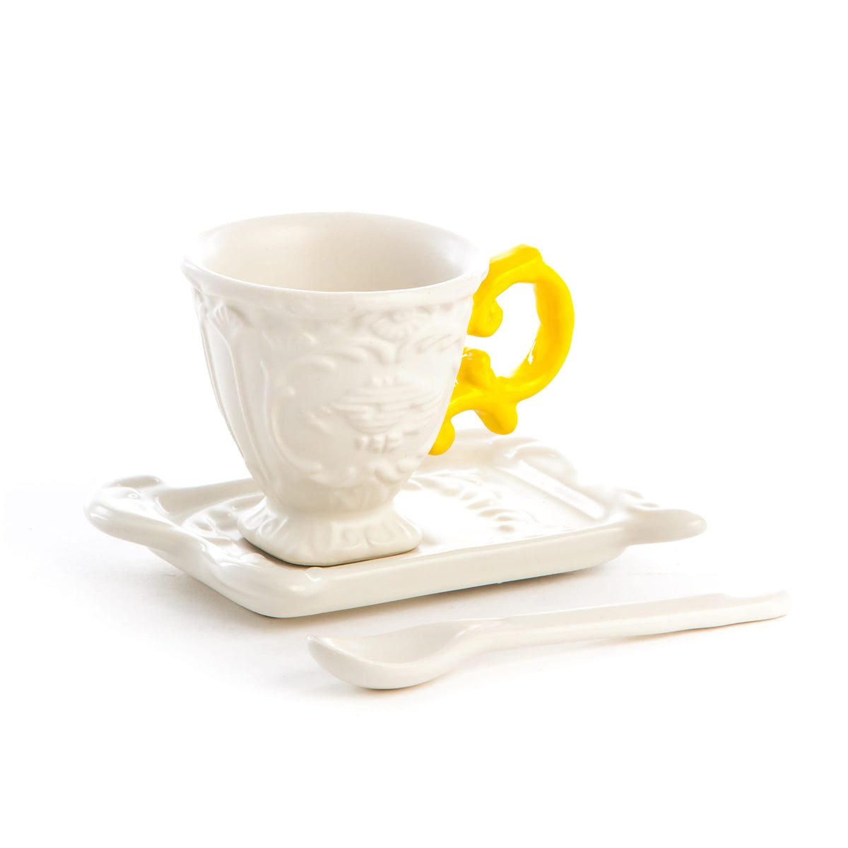 Tasse à café I-Wares jaune de Selab - Seletti-vue 3-The Woods Gallery