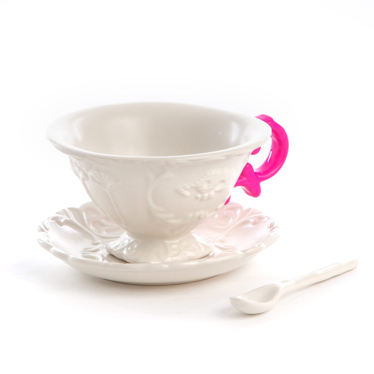 Tasse à thé I-Wares fuchsia de Selab - Seletti-vue 4-The Woods Gallery