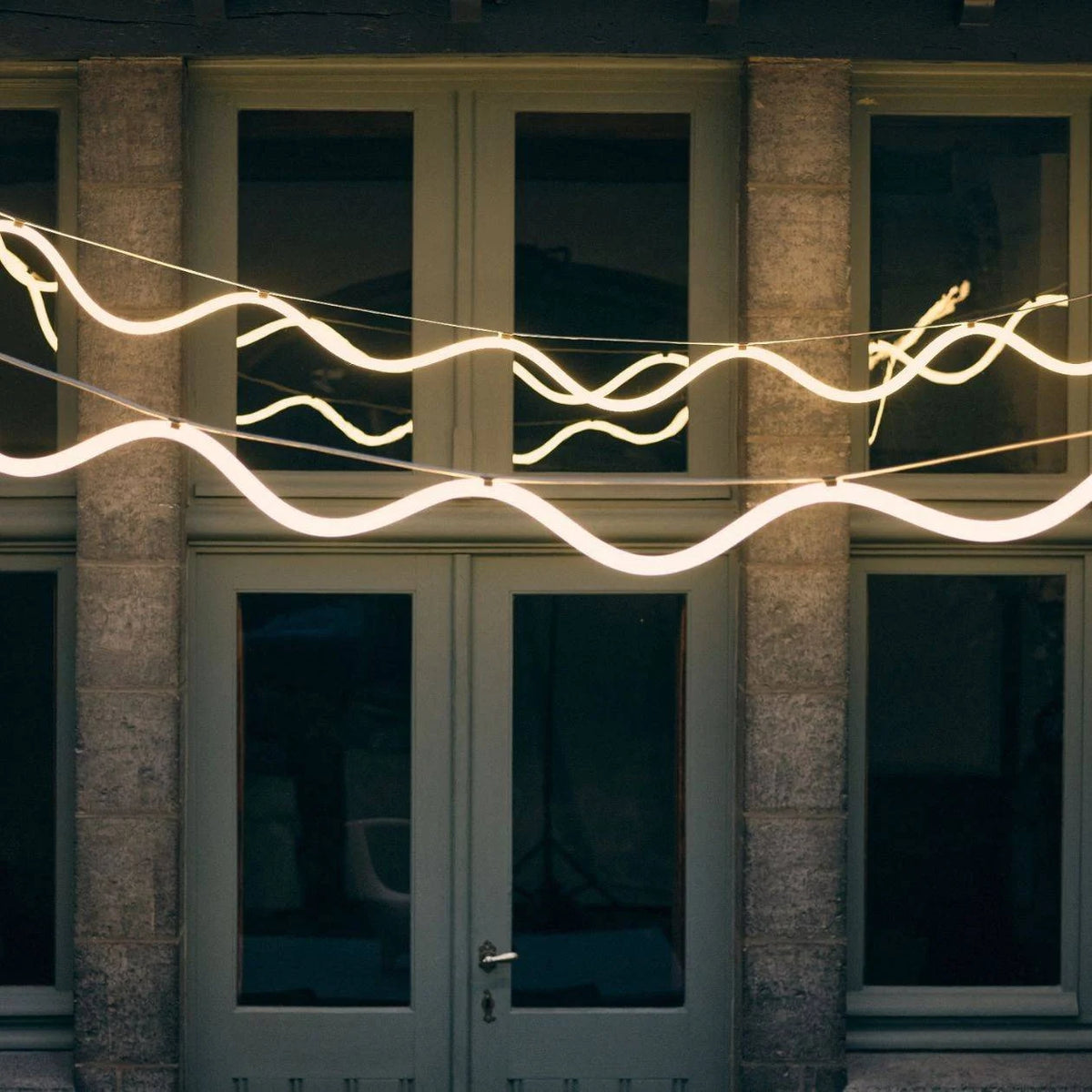 Spline Suspension de David Derksen - Petite Friture-Beige-The Woods Gallery