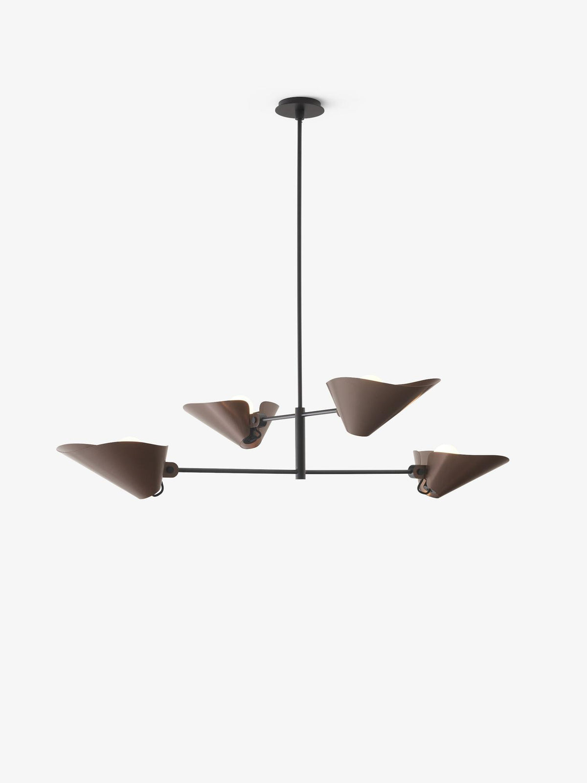 Suspension Bonnet Chandelier SC92 - &Tradition-Bronze & Noir-The Woods Gallery