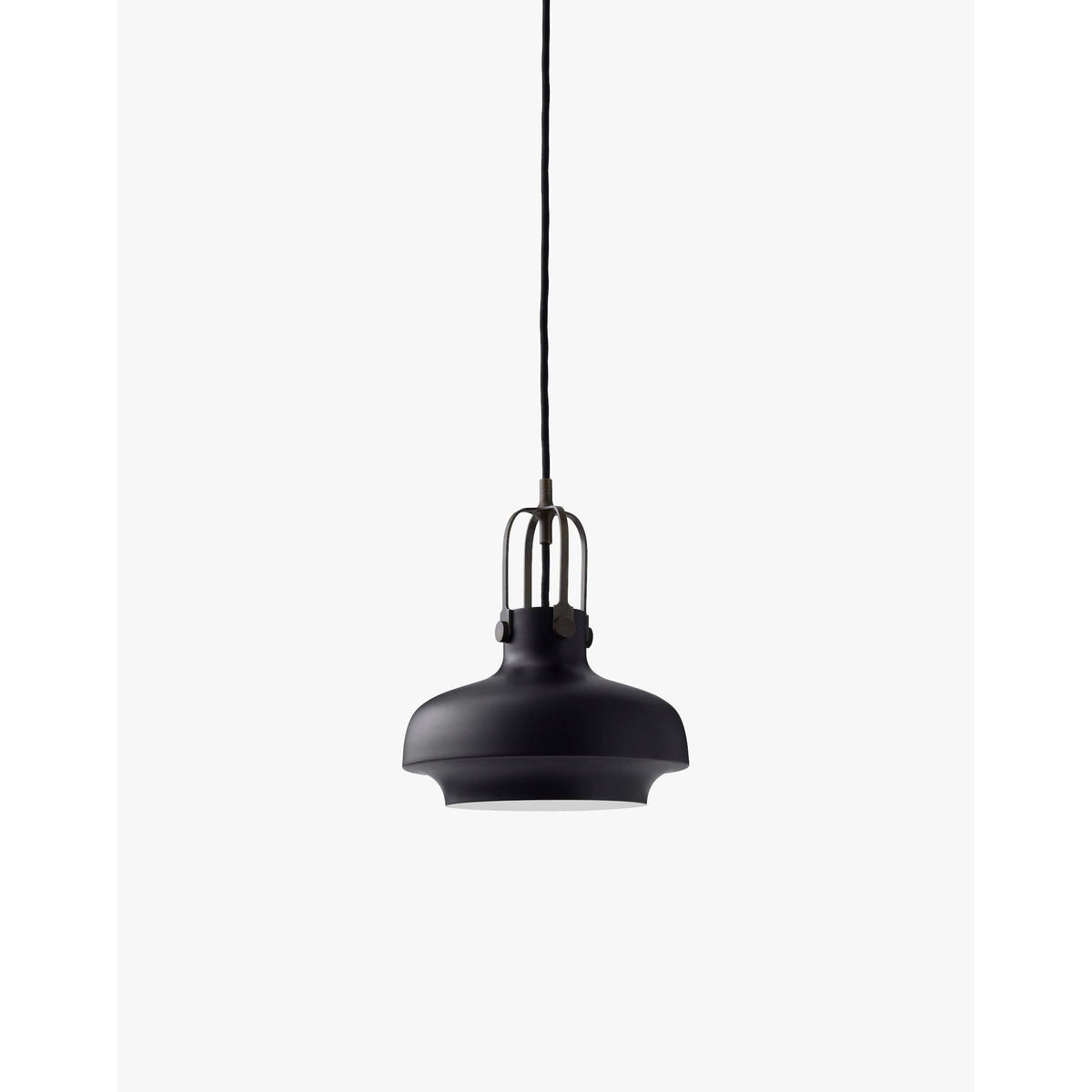 Suspension Copenhagen SC6 - &Tradition-Noir mat & laiton bronze-The Woods Gallery