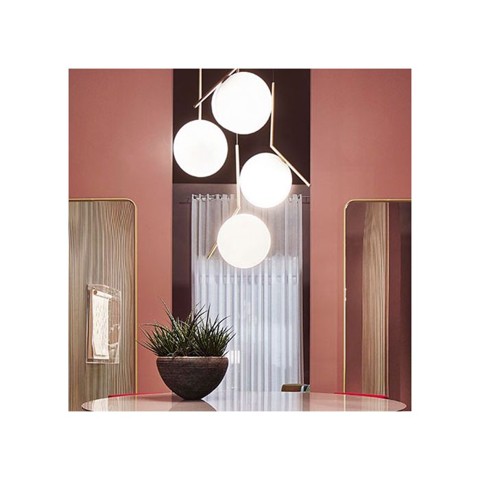Suspension IC S de Michael Anastassiades - Flos-Petit-Chrome-The Woods Gallery