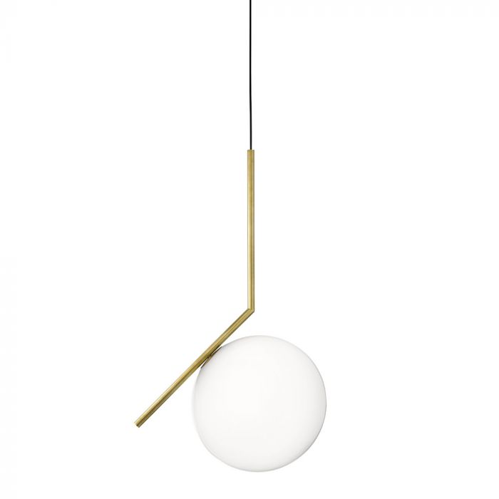 Suspension IC S de Michael Anastassiades - Flos-Petit-Laiton-The Woods Gallery