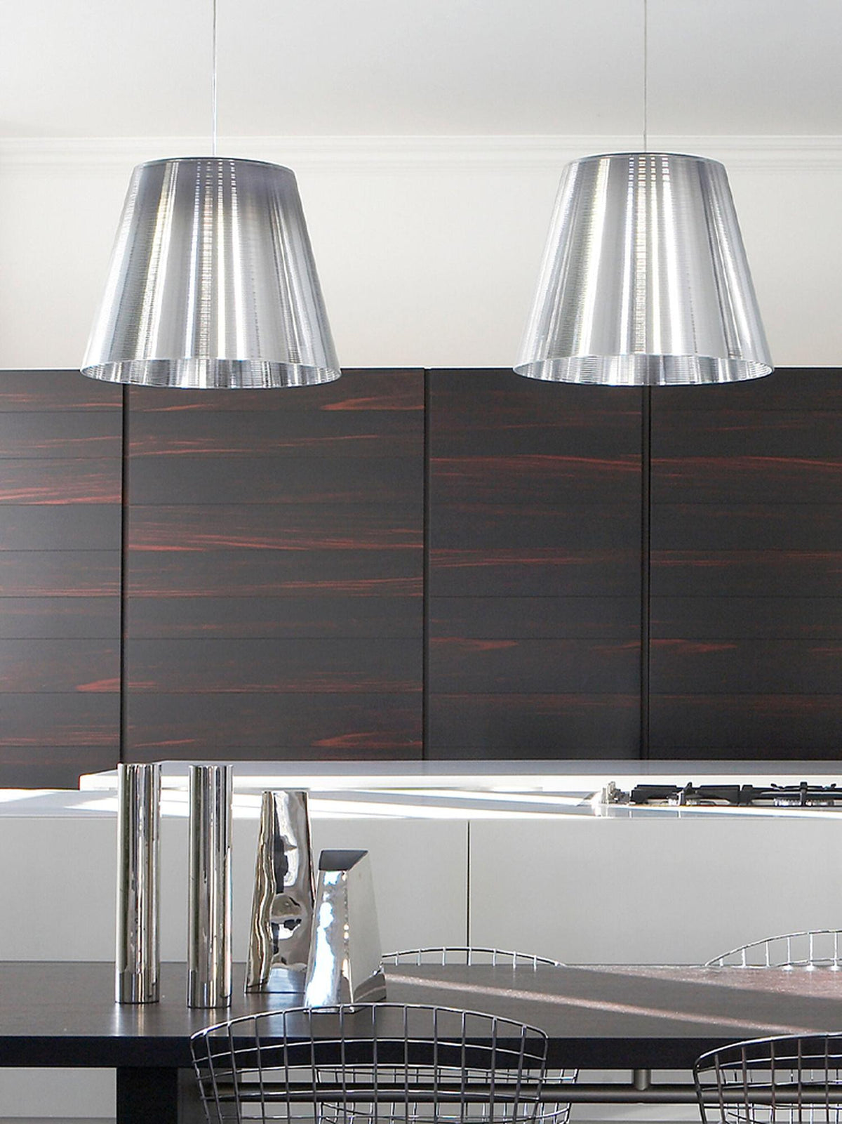Suspension KTribe S2 de Philippe Starck - Flos-Transparent-Sans ampoule-The Woods Gallery