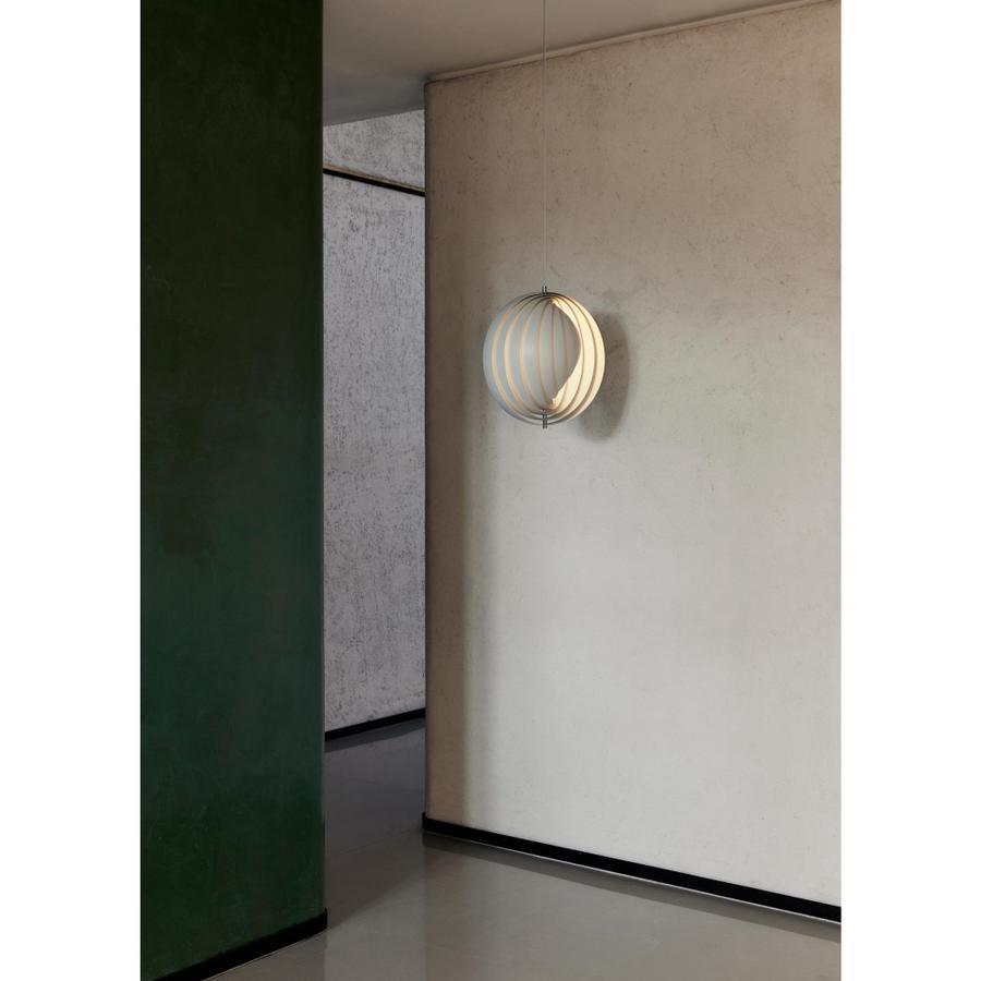 Suspension Moon Opale Ø 34 cm par Verner Panton - Verpan-The Woods Gallery