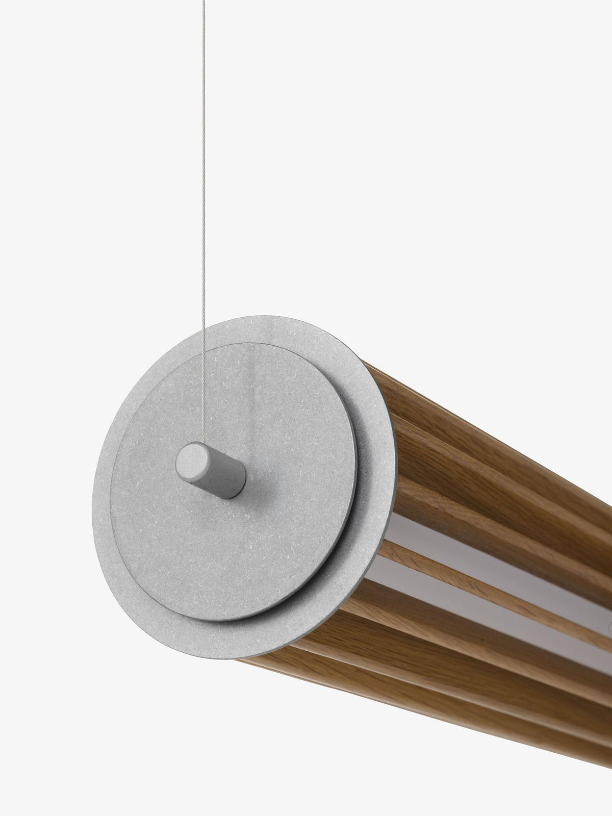 Suspension Numbra TY1 - &Tradition-Chêne laqué & aluminium-The Woods Gallery
