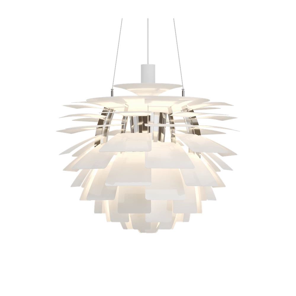 Suspension PH Artichoke - Louis Poulsen-Blanc-Ø 480-The Woods Gallery