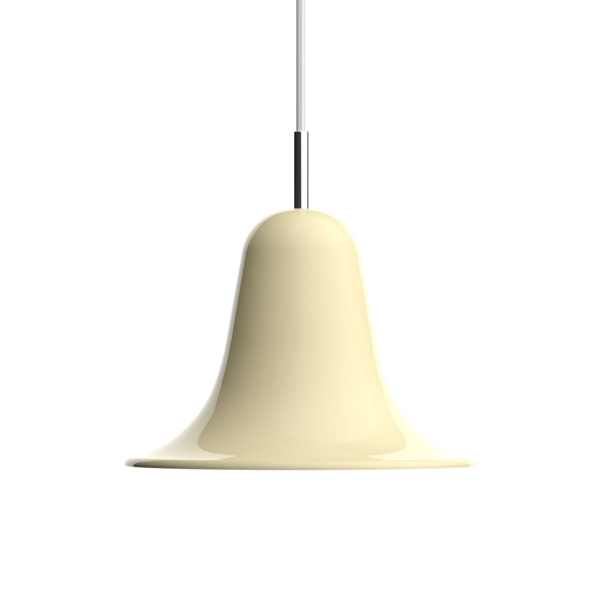 Suspension Pantop Ø23 Pendant de Verner Panton - Verpan-Crème-The Woods Gallery