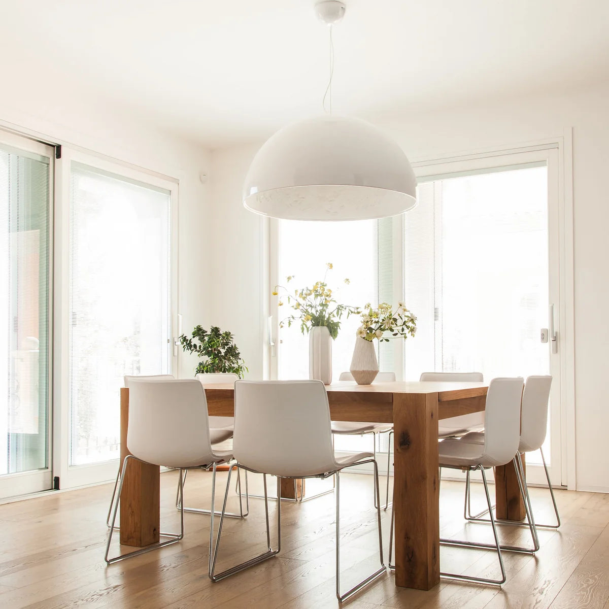 Suspension Skygarden Small de Marcel Wanders - Flos-Blanc-The Woods Gallery