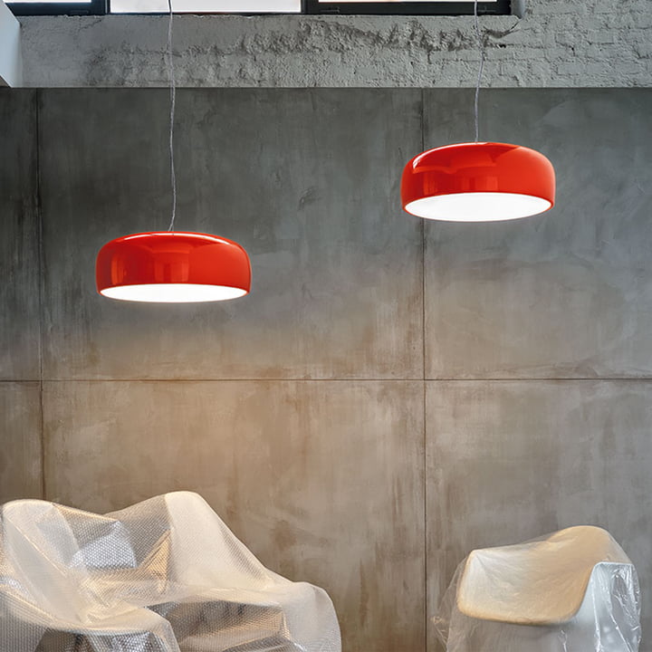 Suspension Smithfield de Jasper Morrison - Flos-Blanc-The Woods Gallery