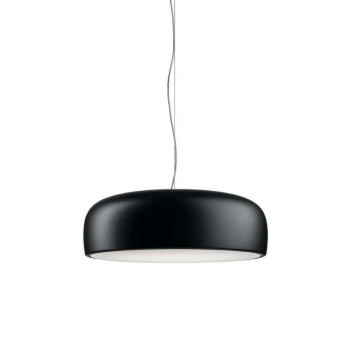 Suspension Smithfield de Jasper Morrison - Flos-Noir mat-The Woods Gallery