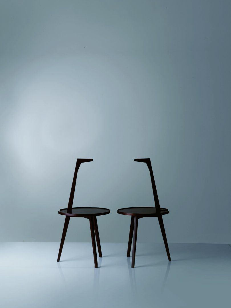 Table Cicognino Ø 40 cm de Franco Albini - Cassina-The Woods Gallery