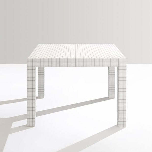Table Quaderna 2600 de Superstudio - L 126 cm - Zanotta-The Woods Gallery