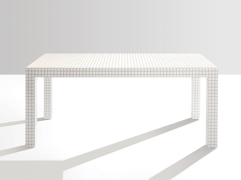 Table Quaderna 2600 de Superstudio - L 126 cm - Zanotta-The Woods Gallery
