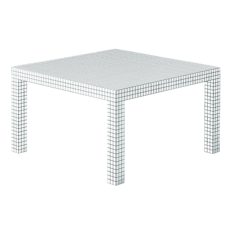 Table Quaderna 2600 de Superstudio - L 126 cm - Zanotta-The Woods Gallery