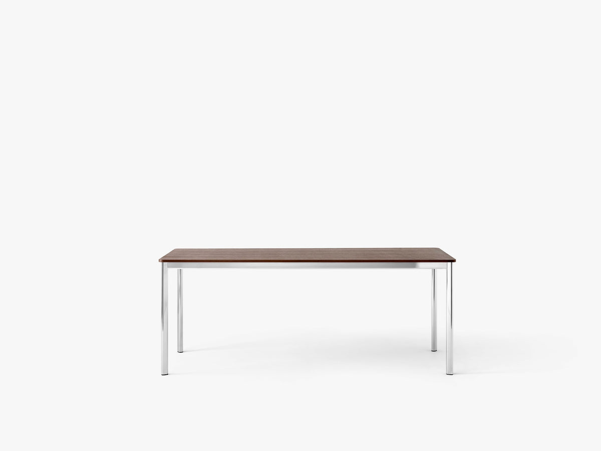 Table à manger Drip HW59 de Hee Welling - &Tradition-Noir-Linoléum Burgundy 4154-The Woods Gallery