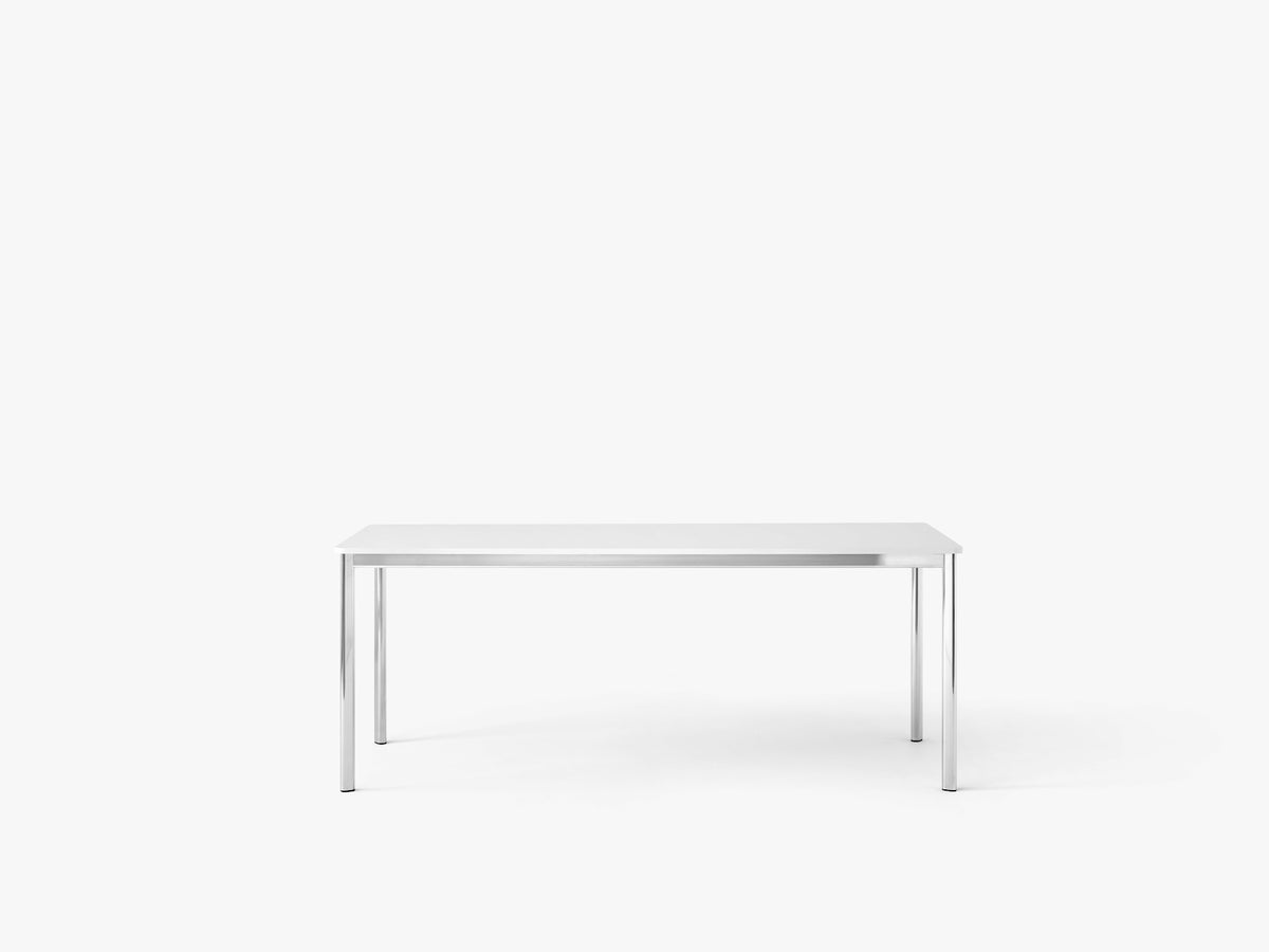 Table à manger Drip HW59 de Hee Welling - &Tradition-Noir-Linoléum Burgundy 4154-The Woods Gallery