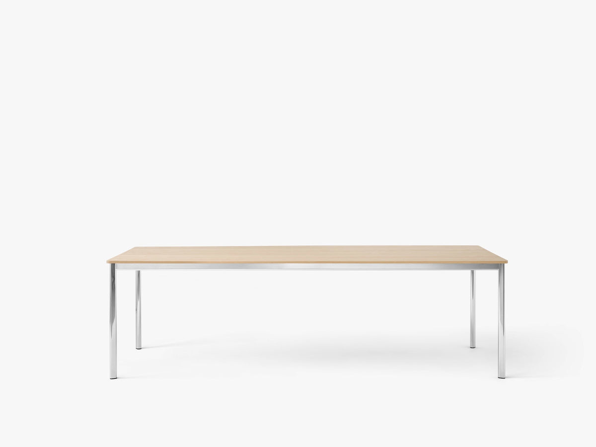 Table à manger Drip HW60 de Hee Welling - &Tradition-Noir-Linoléum Burgundy 4154-The Woods Gallery