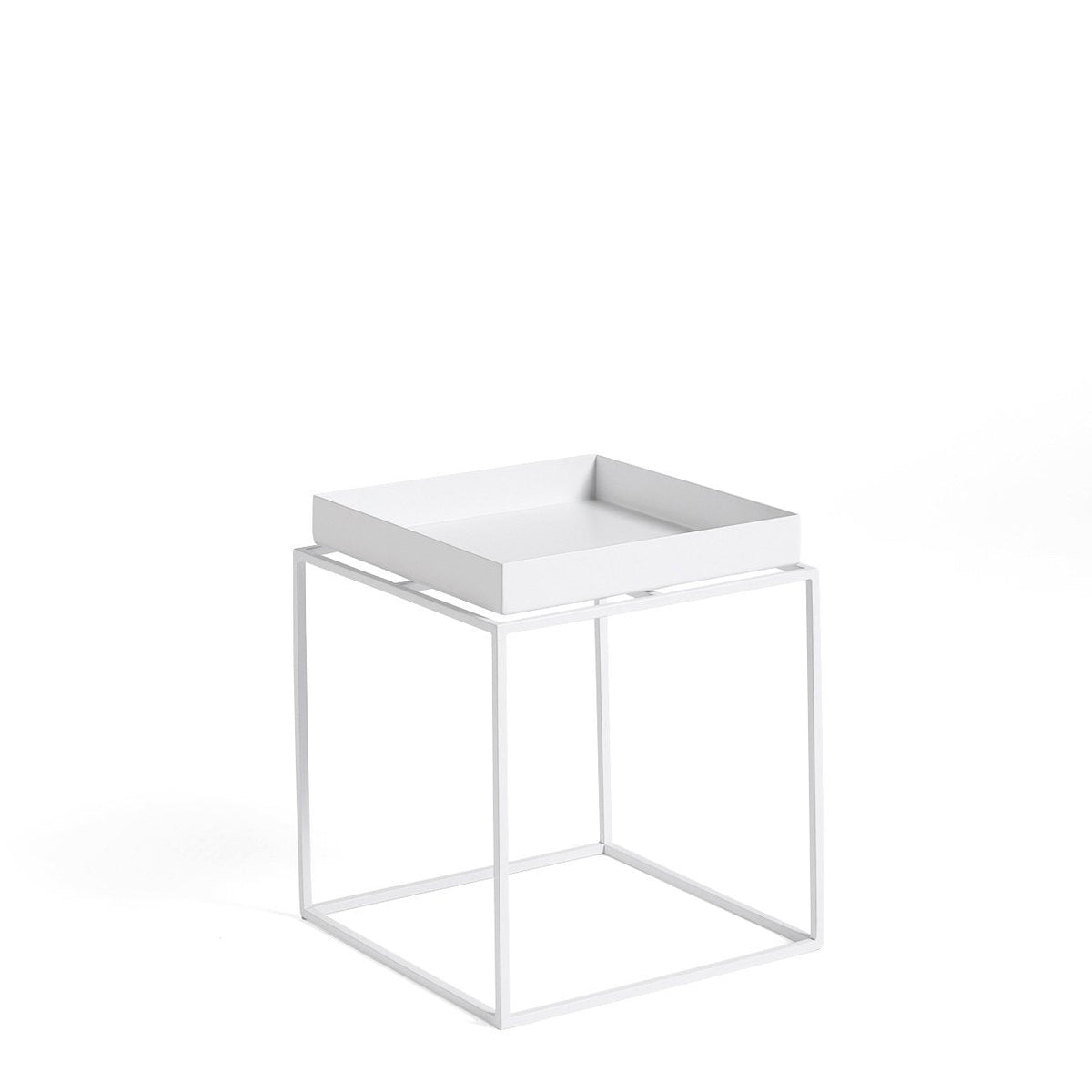 Table à plateau Tray S L30 - Hay-Blanc-The Woods Gallery
