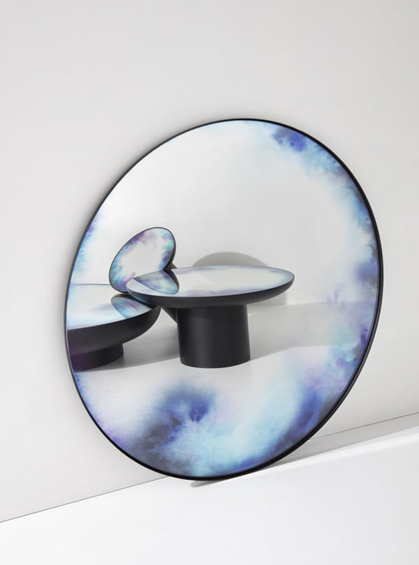 Table basse Francis Extra-Large de Constance Guisset Ø 45 - Petite Friture-Noir-The Woods Gallery