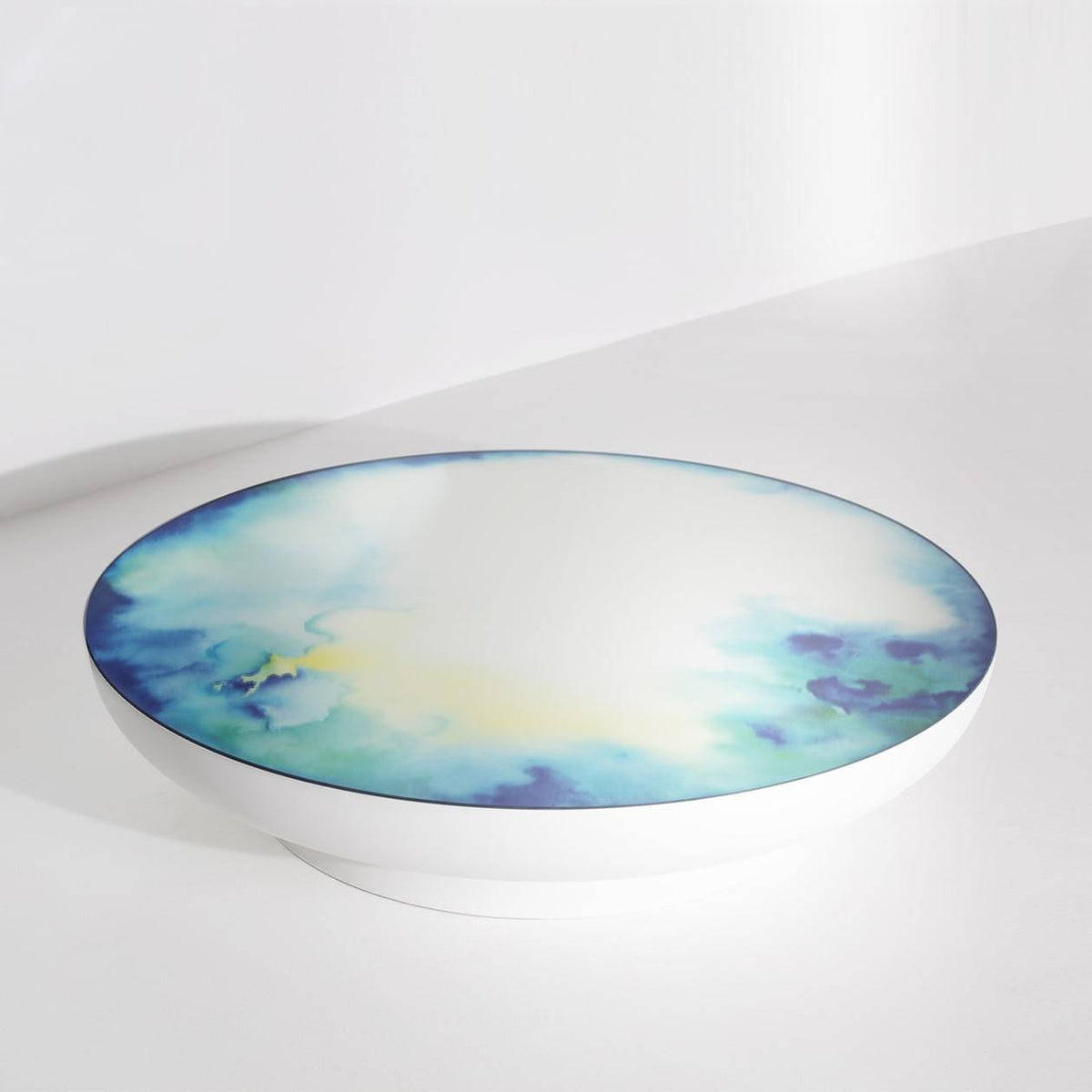 Table basse Francis Extra-Large de Constance Guisset Ø 45 - Petite Friture-Noir-The Woods Gallery