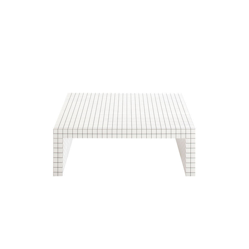 Table basse Quaderna 656 de Superstudio - L 90 cm - Zanotta-The Woods Gallery