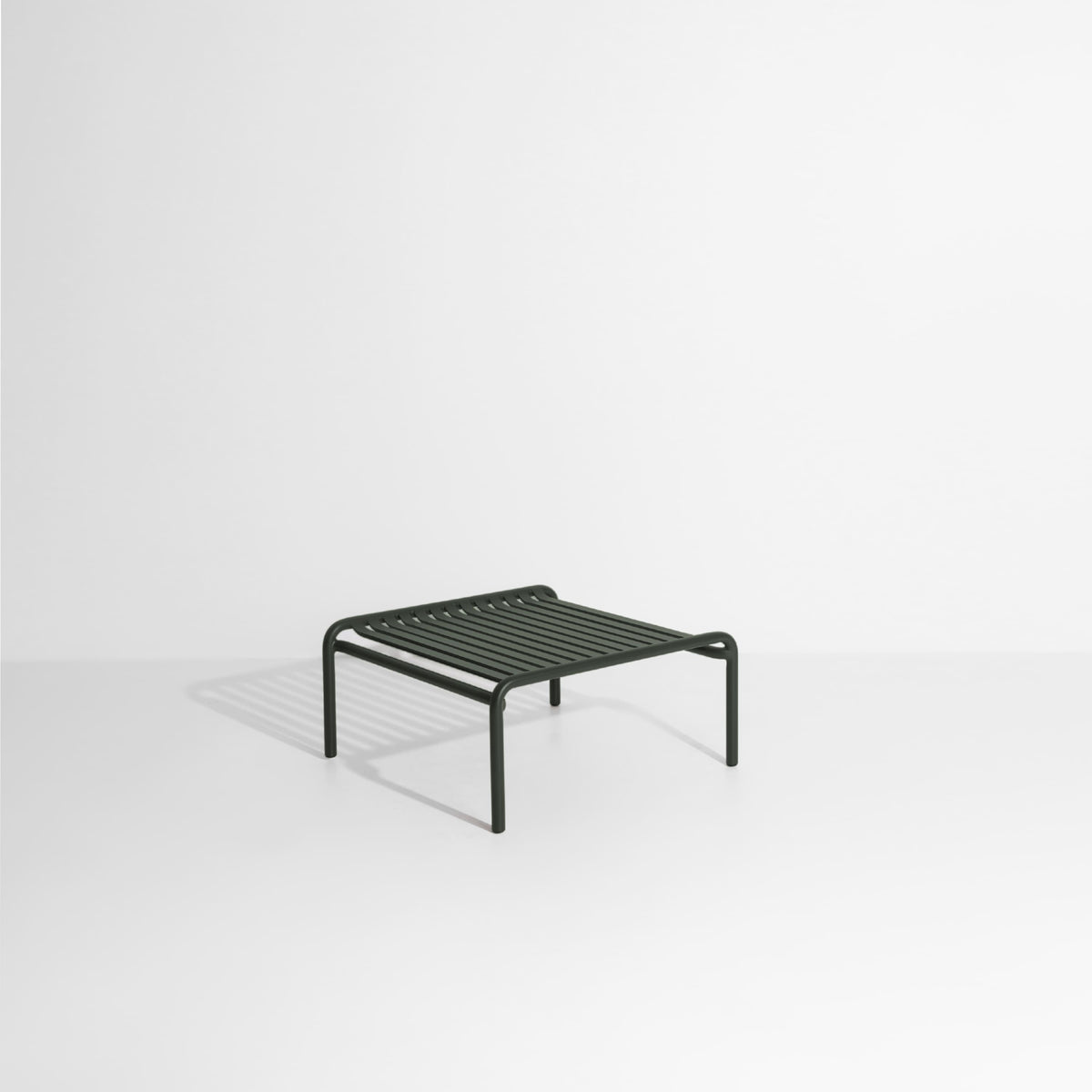 Table basse Week-End de Studio Brichet-Ziegler - Petite Friture-Vert bouteille-The Woods Gallery