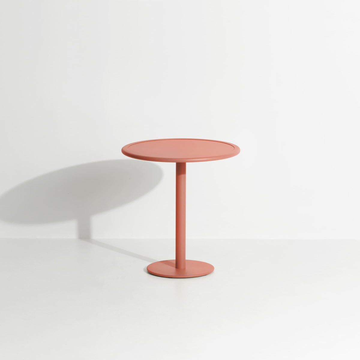 Table bistrot ronde Week-End Ø 70 de Studio Brichet-Ziegler - Petite Friture-Corail-The Woods Gallery