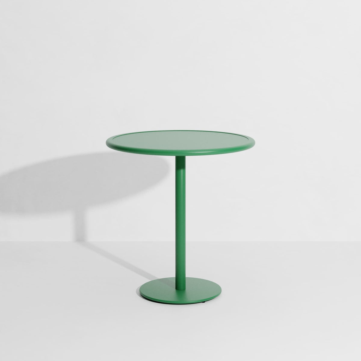 Table bistrot ronde Week-End Ø 70 de Studio Brichet-Ziegler - Petite Friture-Vert menthe-The Woods Gallery