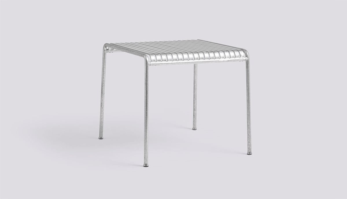 Table carrée Palissade L 82,5 - Hay-Galvanisé à chaud-The Woods Gallery