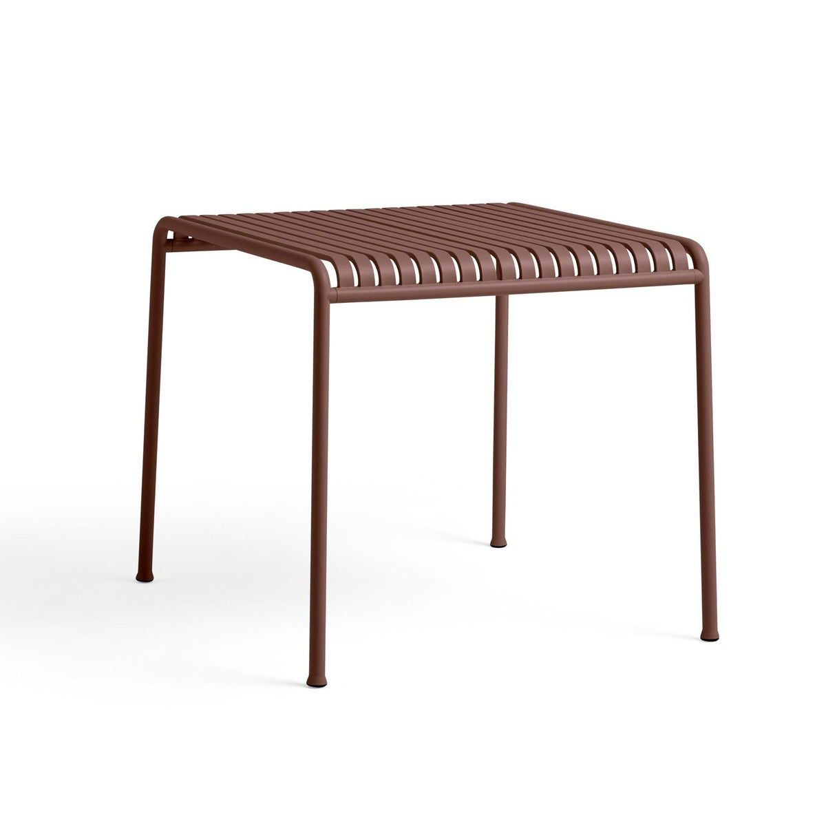 Table carrée Palissade L 82,5 - Hay-Rouge fer-The Woods Gallery