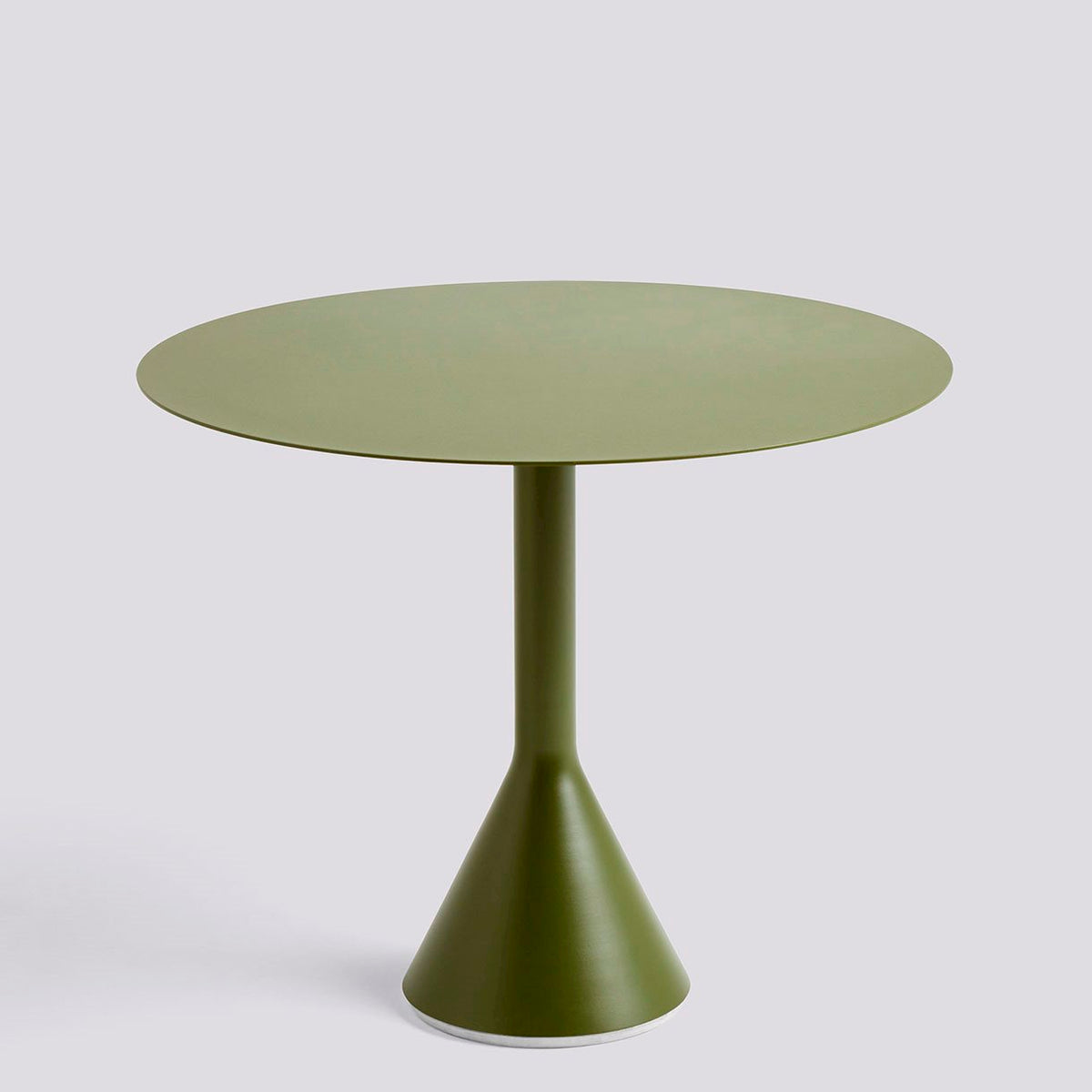 Table conique Palissade ronde Ø 90 cm - Hay-Olive vue studio-The Woods Gallery