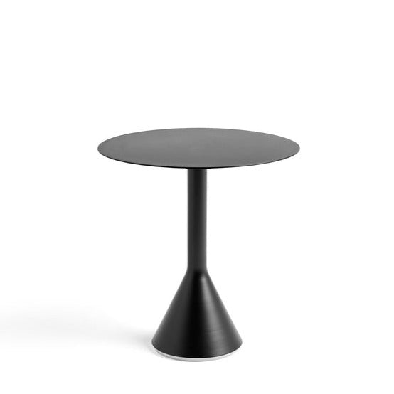 Table conique Palissade ronde Ø 70 cm - Hay-Anthracite-The Woods Gallery
